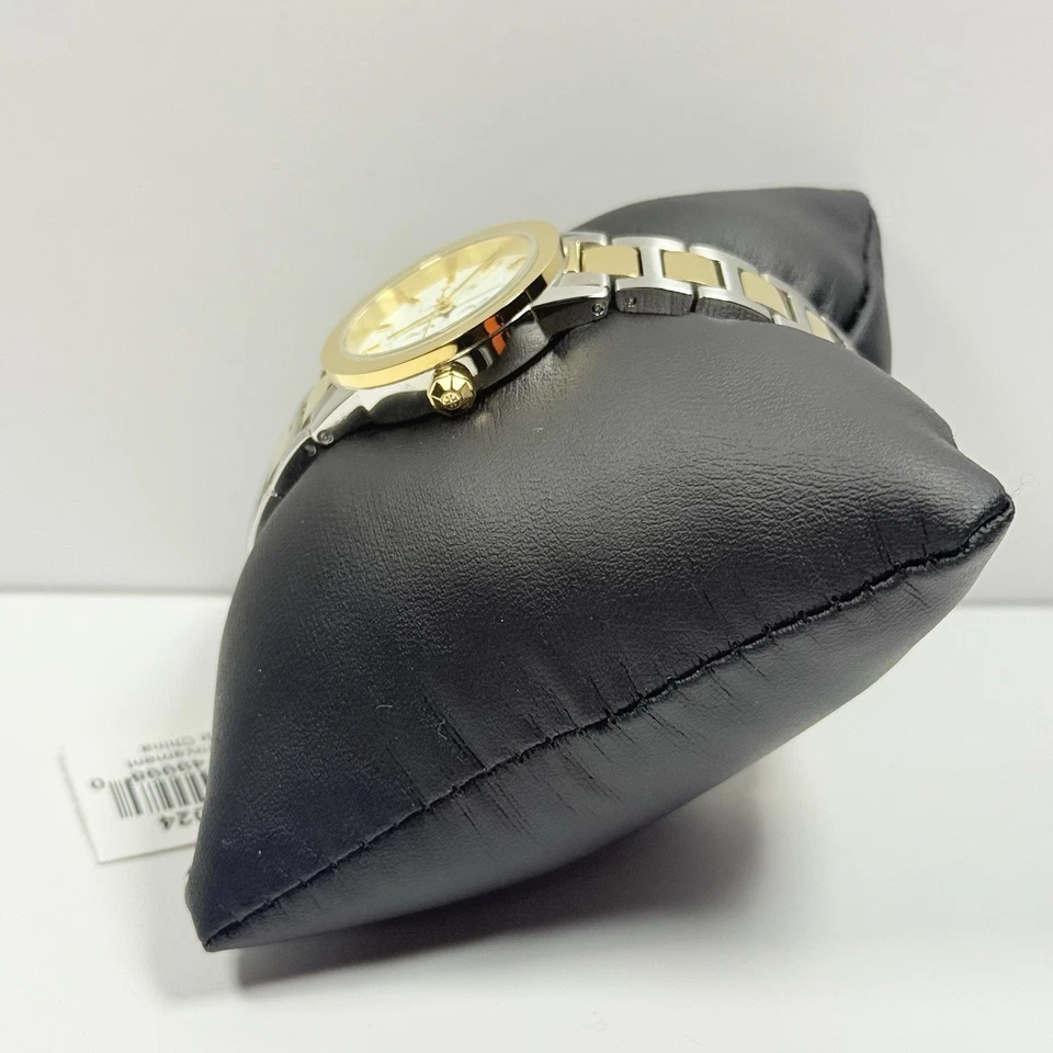 Tory Burch Gigi TBW2024 Ivory Dial Two Tone Stainless Bracelet Women’s Watch - Image 2 of 4