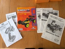 LOSI EIGHT 2.0 8IGHT T Manual Instructions Book setup sheet 1/8 NITRO 4WD 1:8