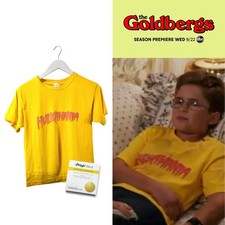 The Goldbergs (TV) &ndash; Adam Goldberg's (Sean Giambrone) Hulkmania Graphic Tee COA