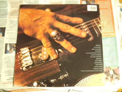 Keith Richards Talk Is Cheap Complete 1988 1st UK Virgin V 2554 - Foto 5 di 9