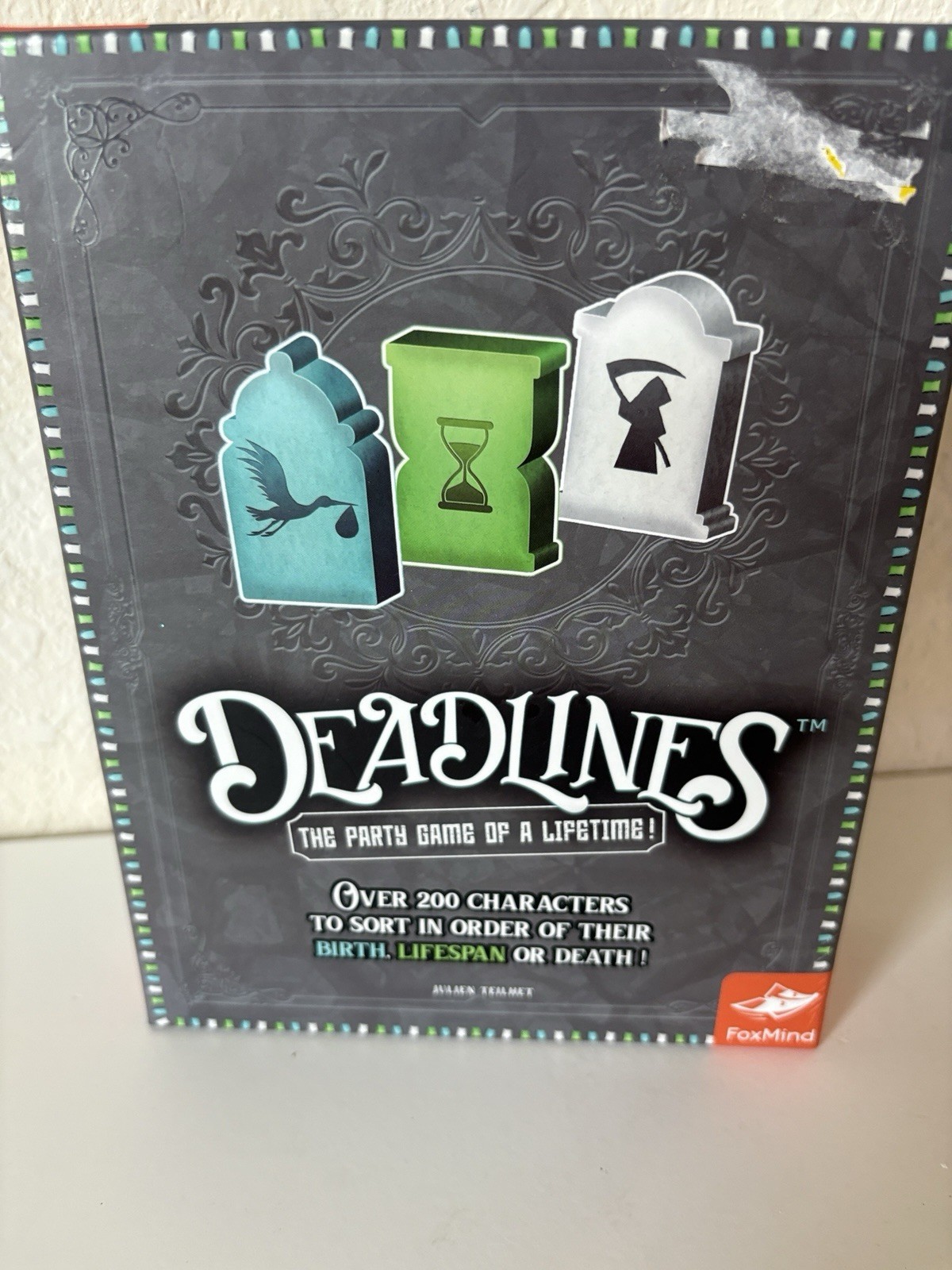 Trivia Game Deadlines 200 Characters Fox mind Birth Death Lifespan Julien Teilhe