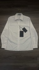 Prada White Poplin Button-Up Shirt Woman’s (NWT size 38 / S)
