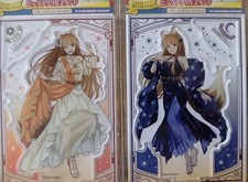 Spice And Wolf Holo 2 Pc Big Acrylic Stand Set Celestial Horoscope Sun & Moon