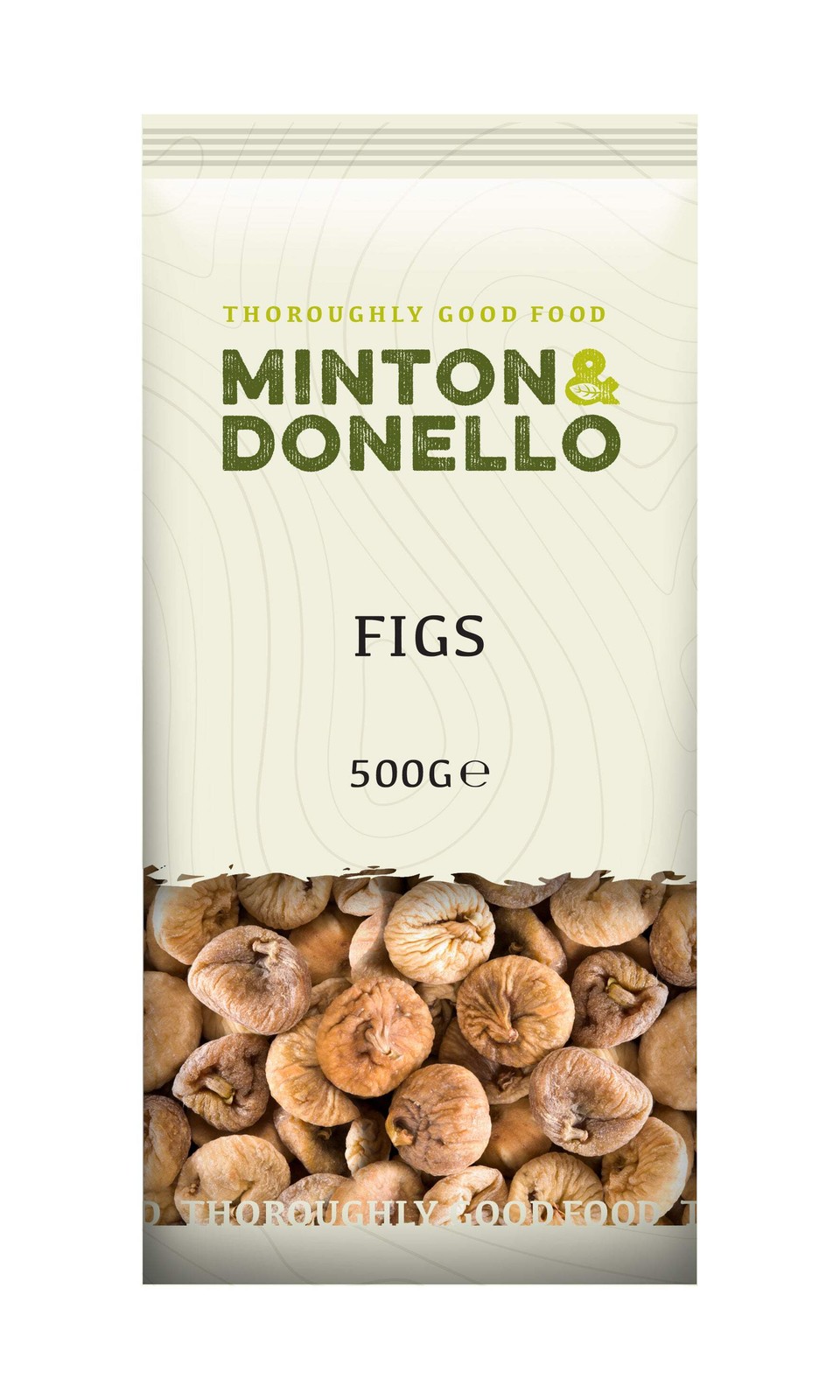 Minton & Donello Dried Figs 3kg 6x500g Bulk Whole Fruit