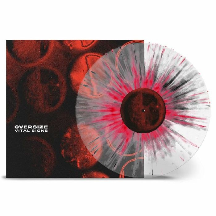 OVERSIZE - Vital Signs - Vinyl (limited clear & black & red splattered vinyl LP)