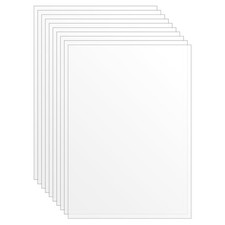 10 Pcs Heat Resistant Acetate Sheets, 5.8 X 8.3 Inch Clear Acetate Sheets for...