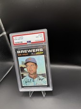 Topps 1971 Bob Meyer #456 PSA 8 Milwaukee Brewers MLB Base Set Baseball Card