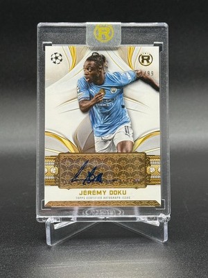 リョーユー様オーダーページ 2024-25 Topps Reverence Uefa Club Competitions - Autographs Jeremy