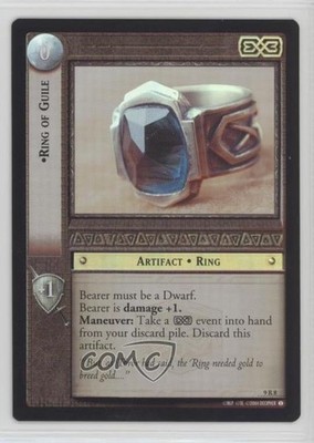 2004 The Lord of the Rings TCG: Reflections 9 Expansion Set Ring of Guile #9R8