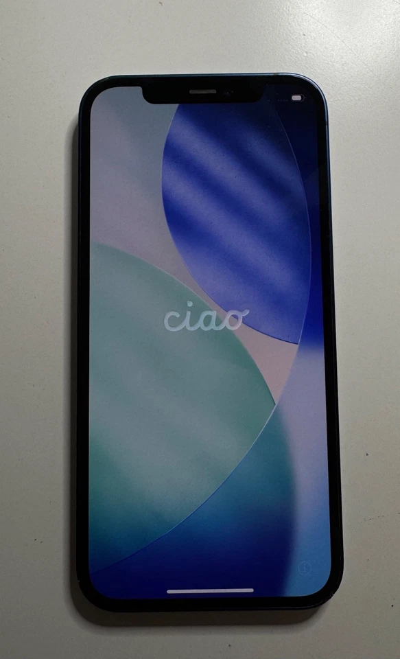 Apple iPhone 12 - 128GB - Blu. 90% Stato Batteria - Immagine 2 di 4