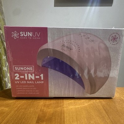 SUNUV SUNONE 2-in-1 UV LED Nail Lamp Pink Plastic Model SUNUV SUNONE