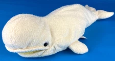 Vintage Folkmanis Eating Whale 15" Puppet Plush Stuffed Classroom 2002