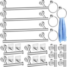 28 Pcs Bathroom Hardware Set Stainless Steel Bathroom Accessories Set, Including