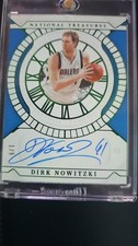 2021-22 Panini National Treasures Timeless Talents Signatures Dirk Nowitzki 1of5