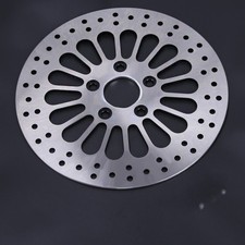 Harley Softail 1984-2014 11.5" Silver Front Solid Brake Rotor One-Piece