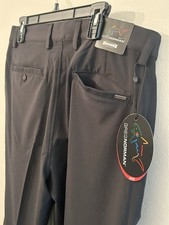Greg Norman Men's ML75 Microlux Comfort Stretch Classic Fit Golf Pants 34x30 Blk