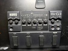 KORG G3 Guitar Multi Effect Pedal Performance Processor W/ Power Cord