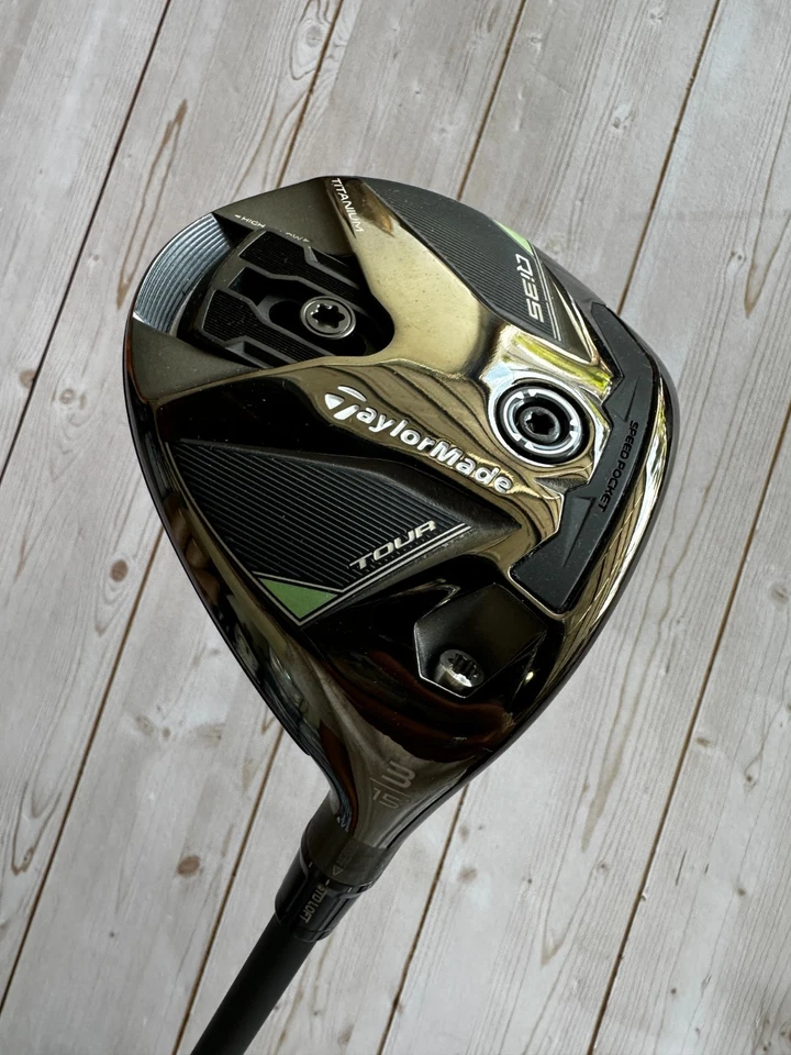 *NEW* TaylorMade Qi35 Tour 15* Titanium 3W Fairway Wood- Ventus 5R Non VeloCore - Image 2 of 4