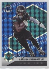 2021 Panini Mosaic Blue Mosaic Prizm 33/99 Laviska Shenault Jr #101 05tr