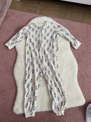H&M Schlafanzug Mit Reisverschluss Gr 104 Top Zustand - Bild 1 von 3