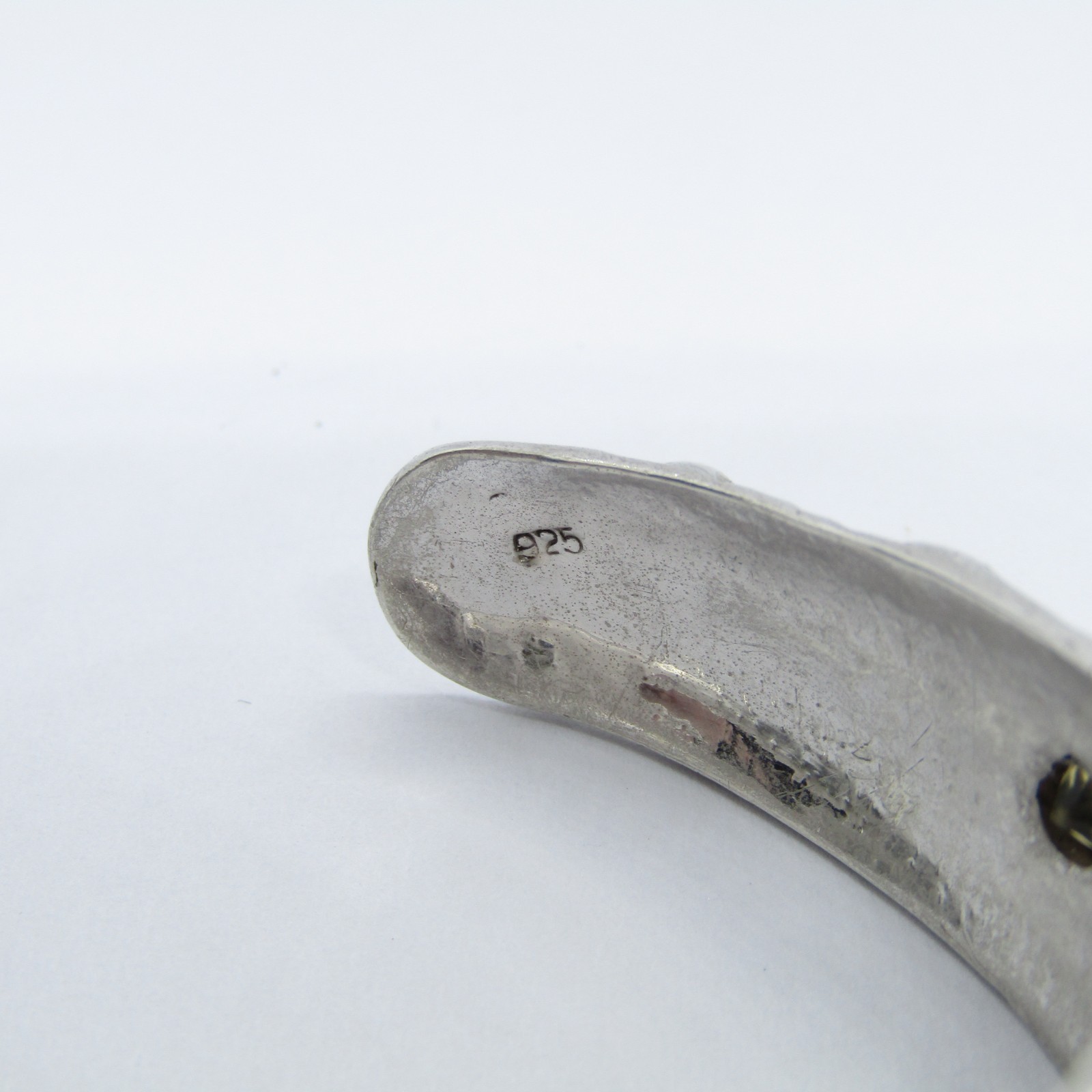 Sterling Silver 925 Raspberry Ruby & Gemstone Bra… - image 5