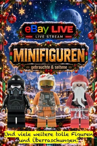 LEGO ® STAR WARS Figuren - Weihnachts-Stream mit Highlights