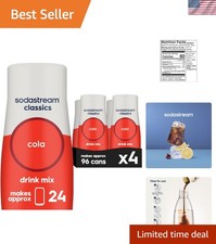 Craft Your Sparkling Drinks: Cola 14.8 Fl Oz 4-Pack - Low Sugar, No Aspartame