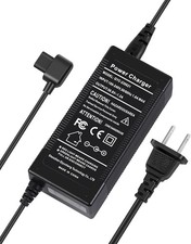 58.8V 1.2A 70W Charger Replacement for Ninebot S-Plus/Mini Plus/S Black