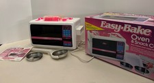 KENNER 1992 EASY-BAKE OVEN Snack Center Accessories Recipe Book Box Works