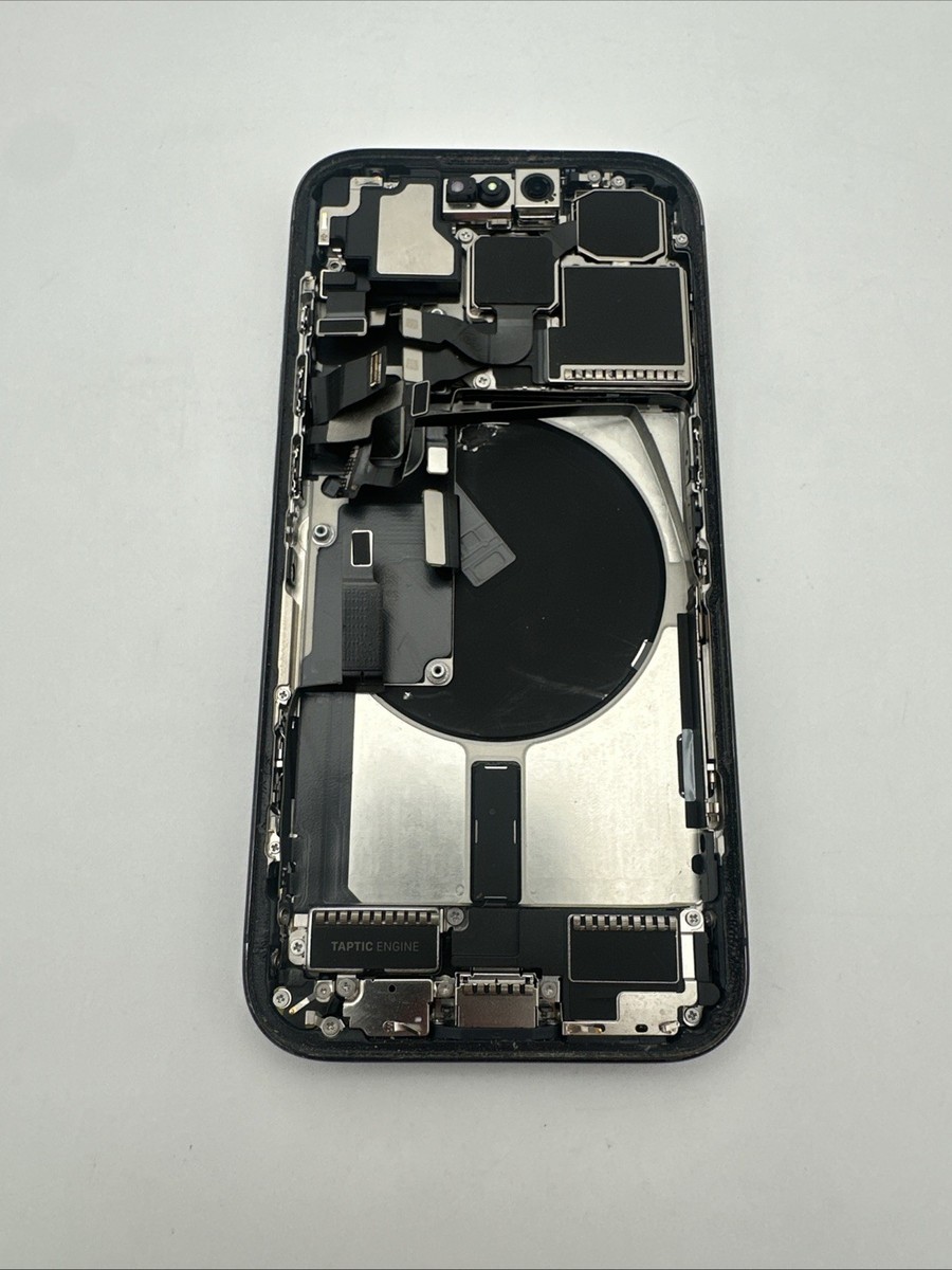 Apple iPhone 15 Pro 微ジャンク Apple iPhone 15 Pro Backhousing Used Replacement Part OEM- Blue