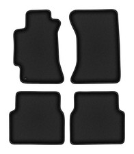 Premium Fußmatten Set Velours schwarz 4 tlg. für: Subaru Impreza II GD 2000-2007