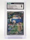 SNORLAX 2023 POKEMON JAPANESE 151 ART RARE HOLO #181/165 CGC 9 MINT Q5677