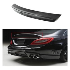 Echtkohlefaser Heckspoiler Spoilerlippe F&uuml;r Benz W218 CLS550 CLS63 AMG 2011-19 W