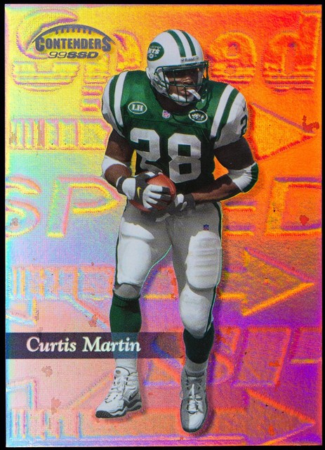 1999 Contenders SSD Curtis Martin Speed #100 /100