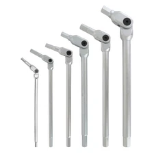 Bondhus K10 HEX-PRO Pivot Head Wrench Set,Incl Sizes: 3, 4, 5, 6, 8 & 10mm 6PC,