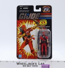 The Enemy Cobra Red Ninja G.I. Joe 25th Anniversary 2007 Hasbro NEW MOSC SEALED
