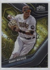 2023 Topps Chrome Black Gold Mini-Diamond Refractor 5/50 Manny Machado #57 b4d
