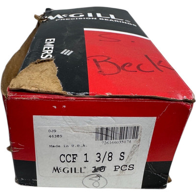 New McGill CCF 1 3/8 S Cam Follower (LOT OF 8)   Fast Shipping 