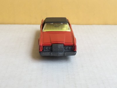 Matchbox Superfast Lincoln Continental Red Bulgarian base 1979 | eBay