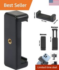 Universal Cell Phone Tripod Mount Adapter, Phone Holder Clip Connector Head U...