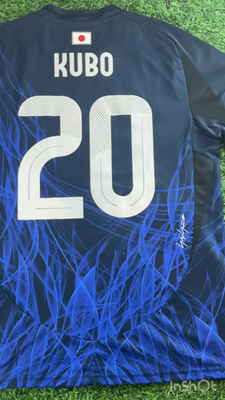 Japan 2024 Official Y-3 Jersey Shirt Kit – Takefusa Kubo – JPN 2XL