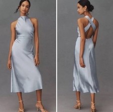 Reformation Casette Sleeveless Silk Midi Dress