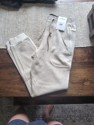 Born Primitive Men's Cloud Joggers in Heather Oatmeal - New With Tags