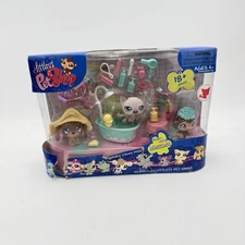 Littlest Pet Shop Squeaky Clean Pets #663 - #665 NEW in PKG