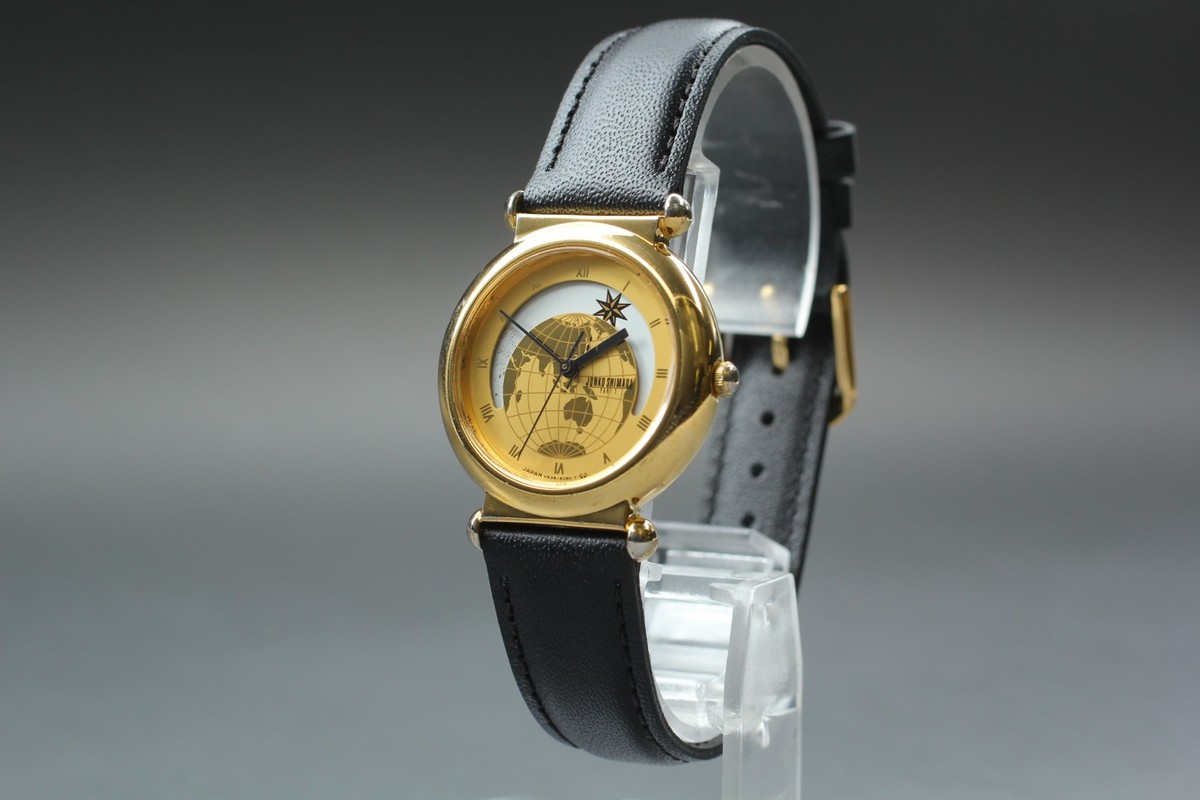 N MINT Seiko V535-6A30 JUNKO SHIMADA Edition Sun Moon Quartz