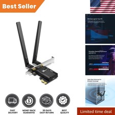 AX3000 Dual Band WiFi 6 PCIe Adapter - Ultra-Low Latency  Bluetooth 5.2 Support