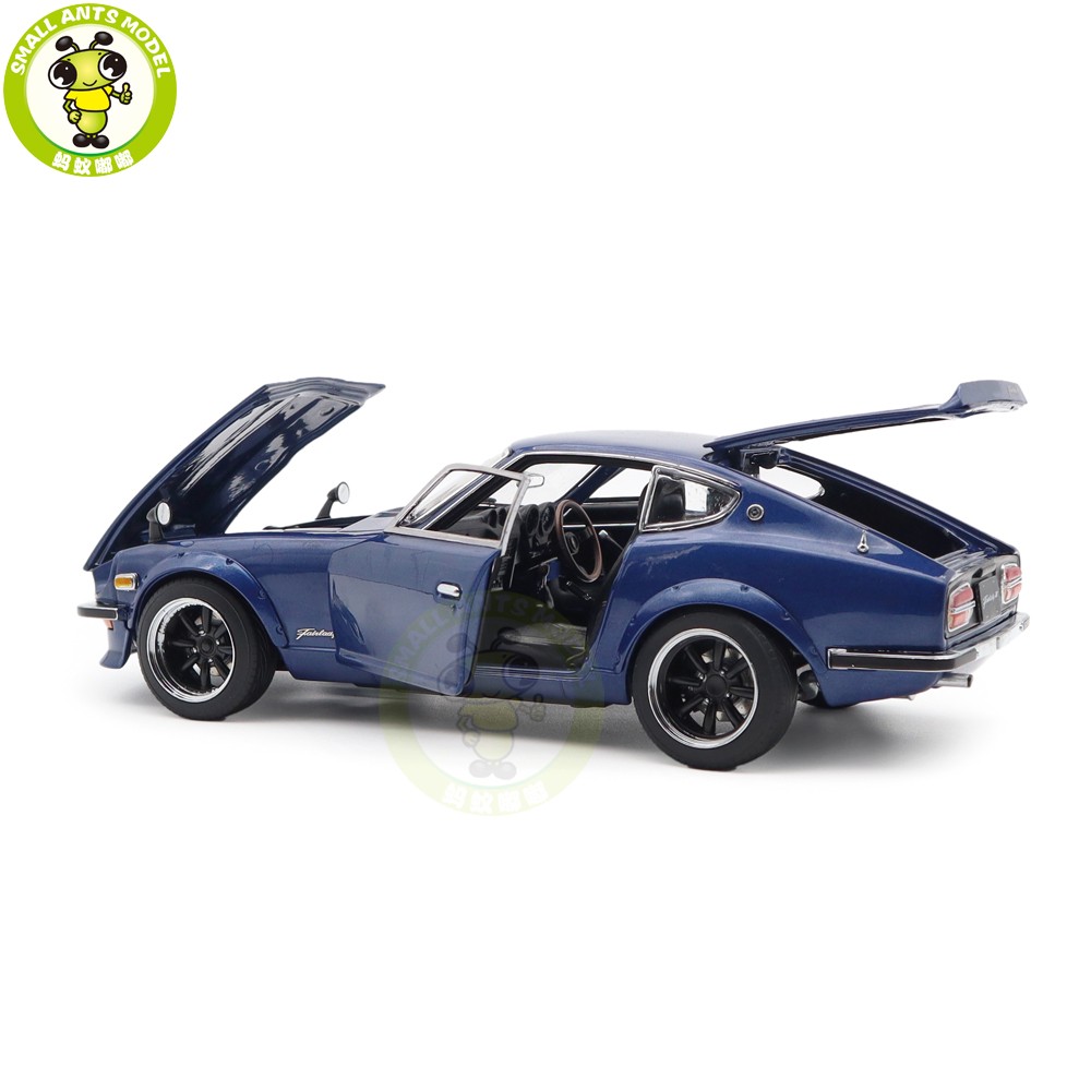 1/18 SUNSTAR Nissan 1971 Fairlady Z S30 Midnight Blue Diecast