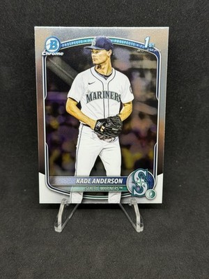 2025 Bowman Draft Kade Anderson Chrome 1st BDC-3 Mariners