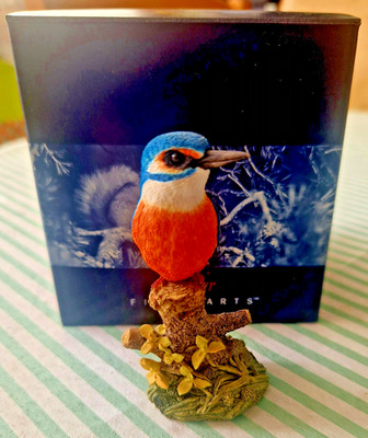 Border Fine Arts BFA Society Membership Piece - B0850 Riverside Jewel Kingfisher