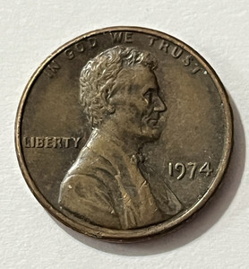1974Philadelphia Mint RIM ERRORS SEE PHOTOS FREE SHIPPING! Lincoln memorial cent